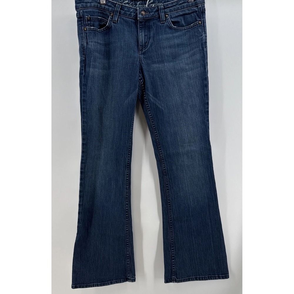 Women's The Cali By Juicy Couture Flare Leg Denim Jeans Size 31 Stitched JPocket